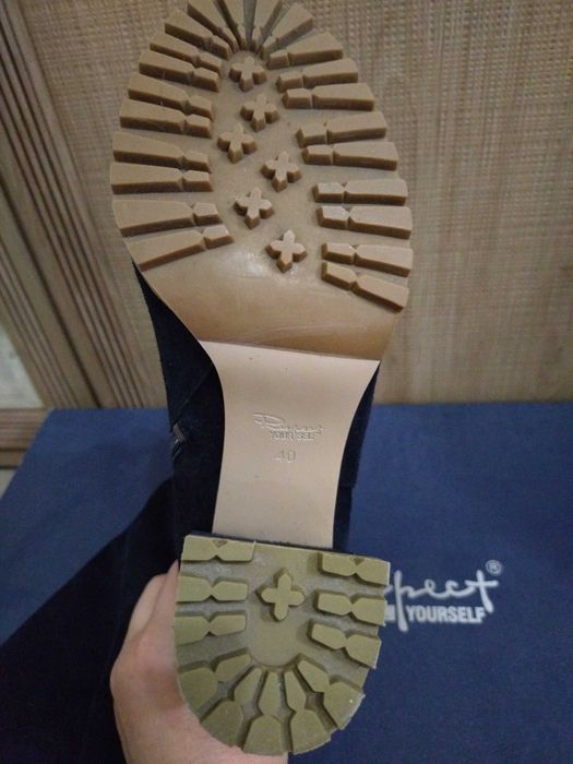 Сапоги зимние велюр