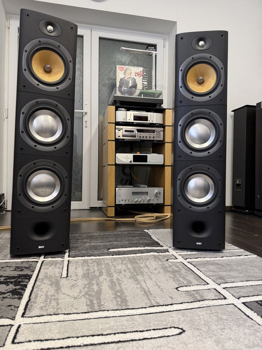 Boxe Bowers&Wilkins DM 604 S3/200W/Difz De Kevlar/Difz De Bas De 18Cm/60Kg/Perechea