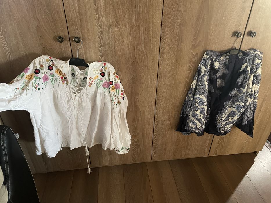 2 bluze Zara si H&M