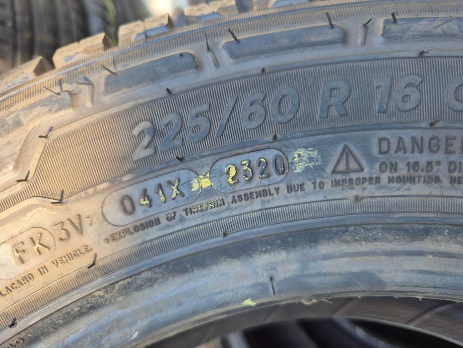 4 Anvelope M+S VARA IARNA 4 Sezoane - 225/60/16C 105/103H - Michelin CrossClimate - NOU - DOT 2020 ! SUPER PRET !!