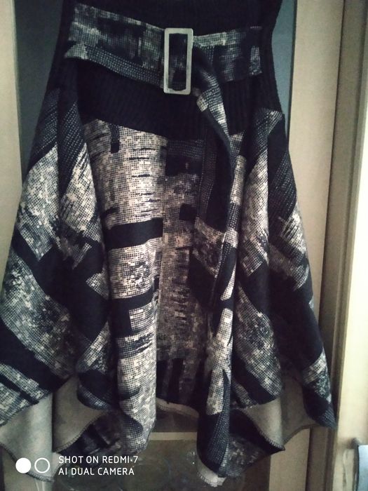 Юбка. Волной подол