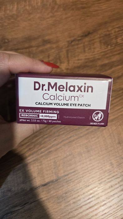 Dr. Melaxin Calcium Volume Eye Patch – plasturi coreeni cu hidrogel pentru hidratarea zonei de sub ochi
