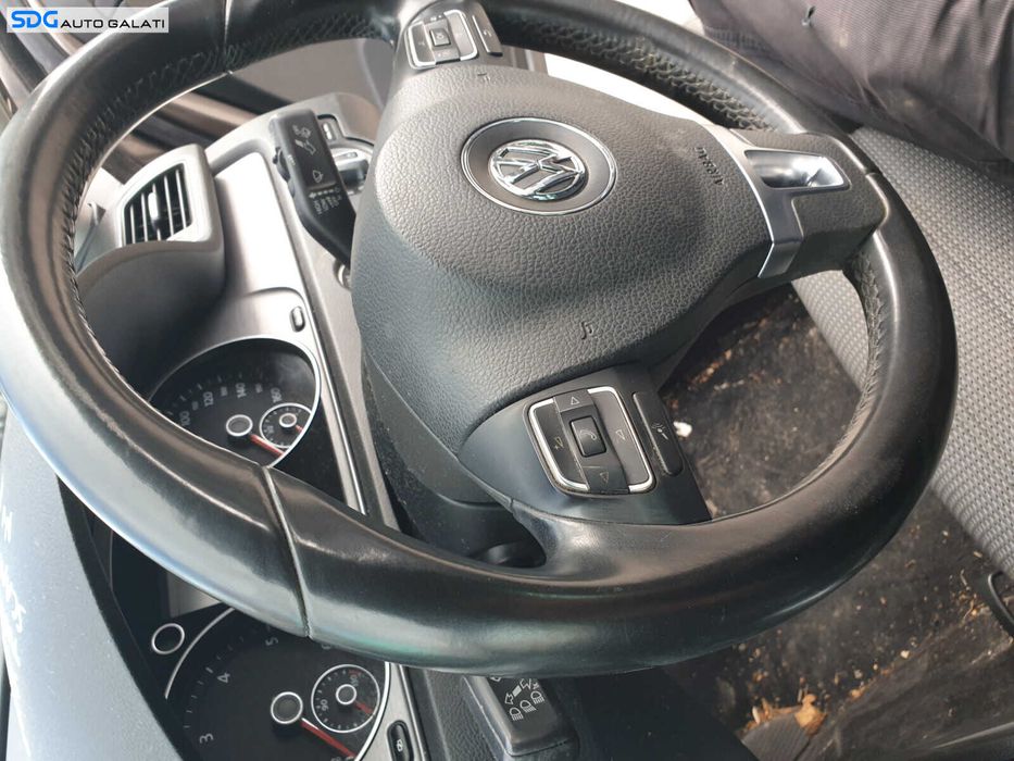 Volan Piele in 3 Spite FARA Airbag Volkswagen Golf 6 Variant 2008 - 2014 [M4104]