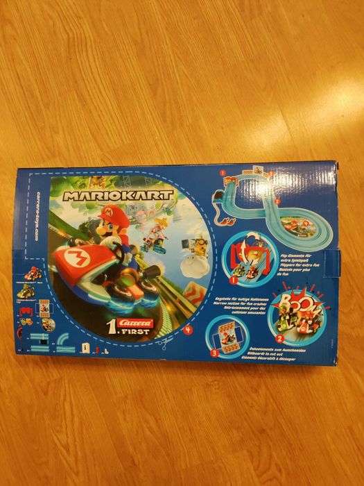 Pista de curse electrica cu 2 masinute, Carrera, Super Mario
