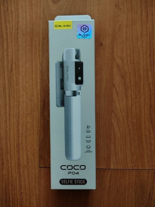 selfie stick cu bluetooth și telecomandă Blavec Coco P04
