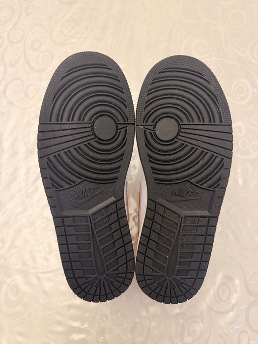 Nike air jordan 1 Orange/white/black