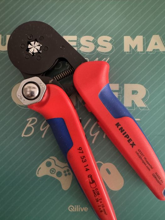 Cleste sertizare Knipex 975314 ca nou