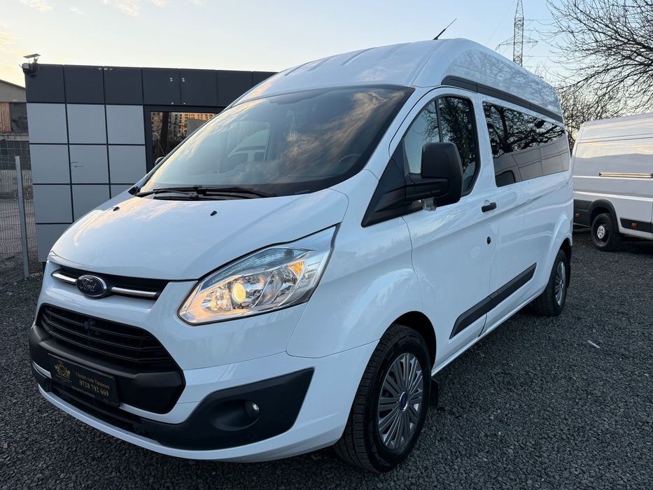 Ford Transit Custom 9 Locuri | L2 H2 | Garantie Inclusa | Rate Fixe |