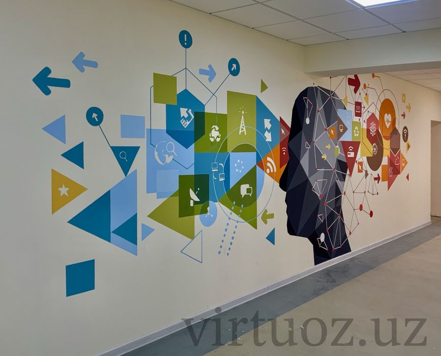 Rassom. Devorga rasm chizish. Рассом. Художник. роспись стень