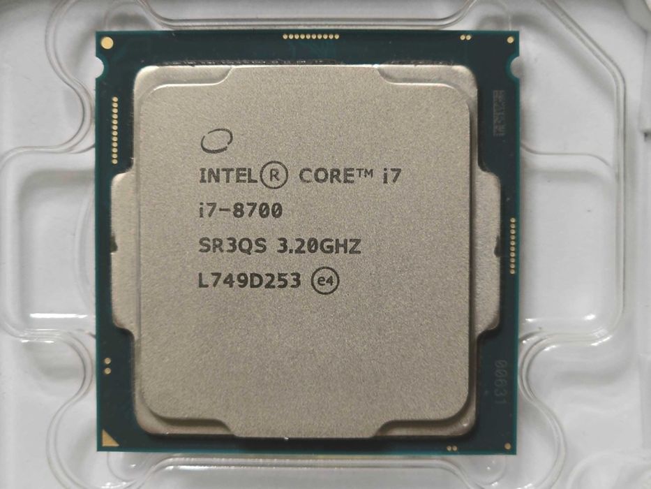 Процесор Intel Core i7 8700 3.2 - 4.6 GHz [LGA1151]