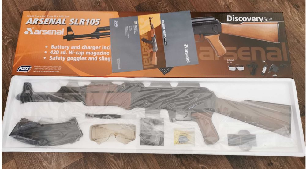 Еърсофт Airsoft реплика ASG ARSENAL SLR105 AK Калашник