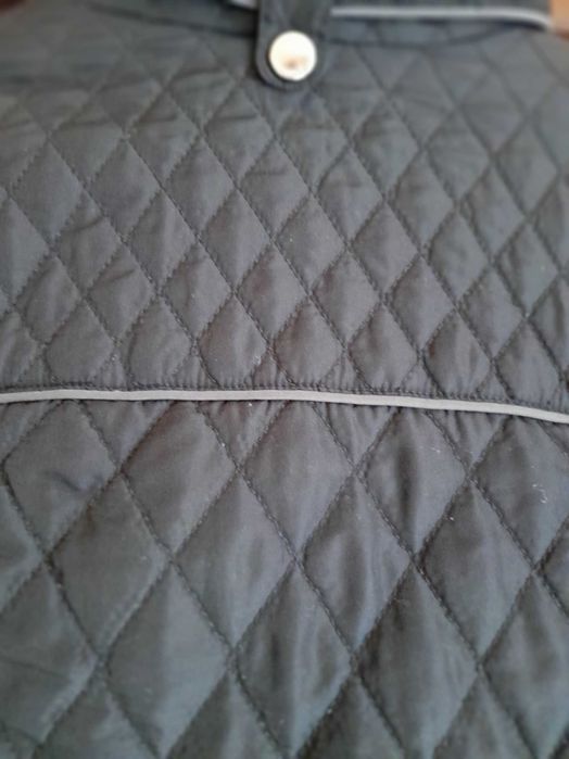 Geaca haina scurta dama fas matlasat negru, de toamna, M