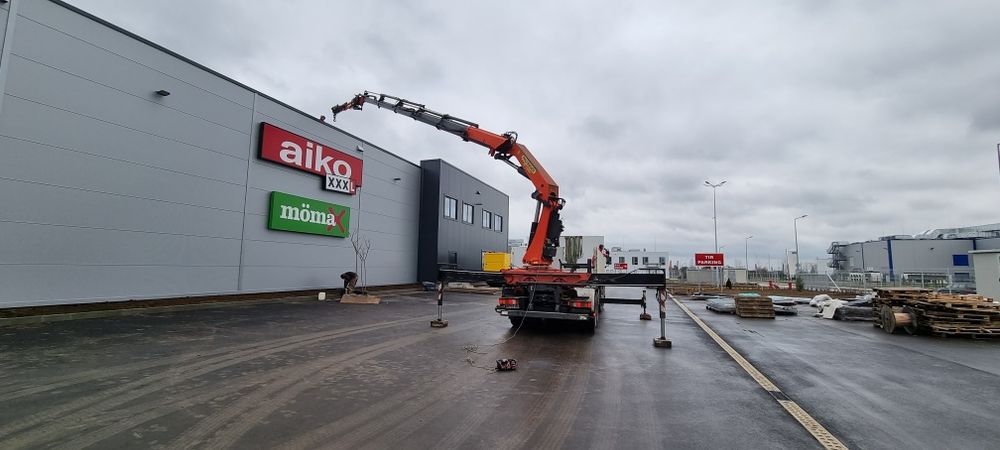 Камион с Кран 36 метра / Транспорт