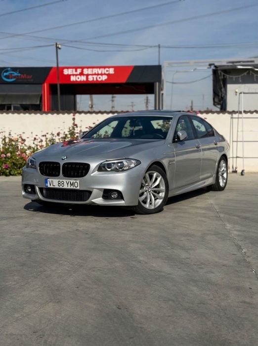 BMW 520d F10 LCI B47 | M-Pachet | HUD | Trapă | 6WB | Cameră