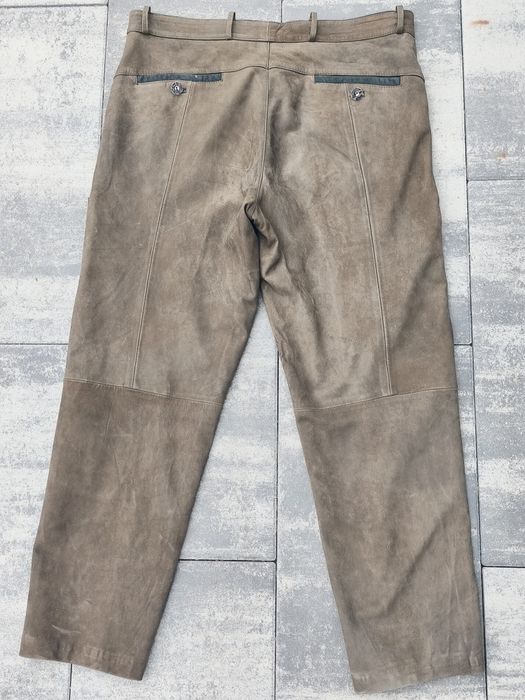 Pantaloni traditionali piele Landhaus