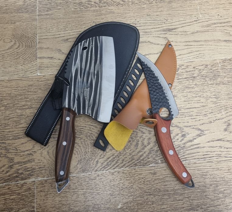 Set 2 Ustensile Macelarie Profesionale Japoneze