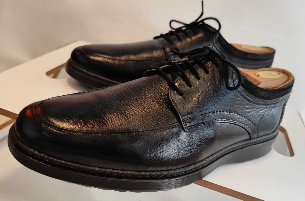 Pantofi derby 43 43.5 casual Clarks piele naturala moale
