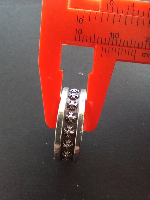Inel argint Chrome Hearts mărimea 62