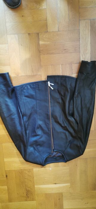 Кожено яке размер S