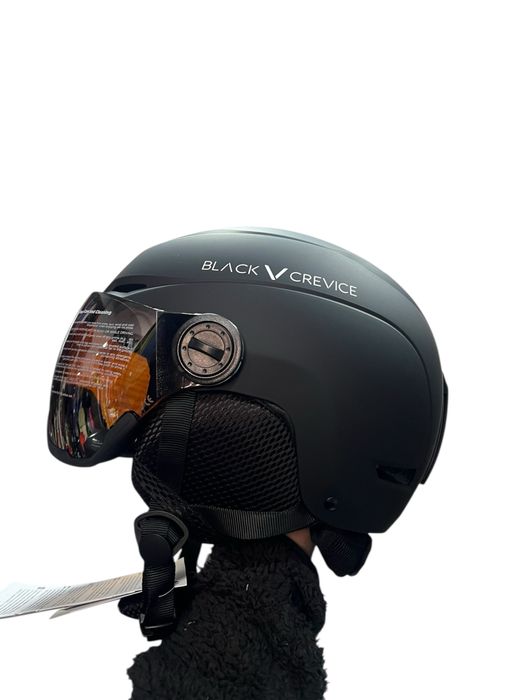 Casca ski Vizor Black crevice S M L noua  S2 schi