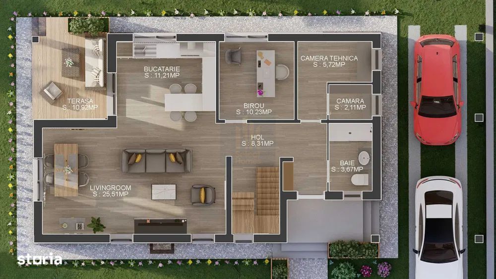 Casa Individuala | 5 Camere | 440mp Teren | Vanzare | *Balotesti*