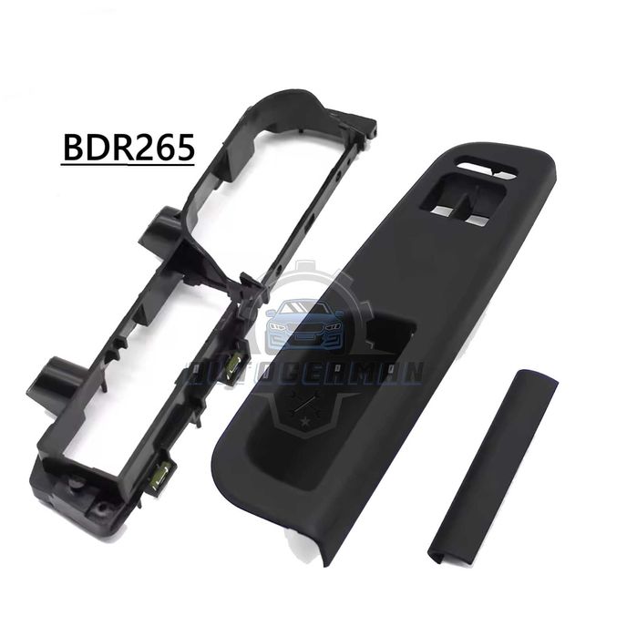 Дръжка с основа за Golf 4 с 2 ел стъкла панел черен цвят дръжка Bora