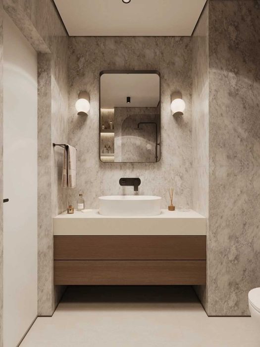 Смеситель скрытого монтажа