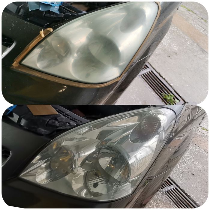 Полиране на фарове