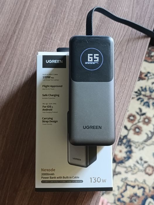 Повербанк ugreen 130w