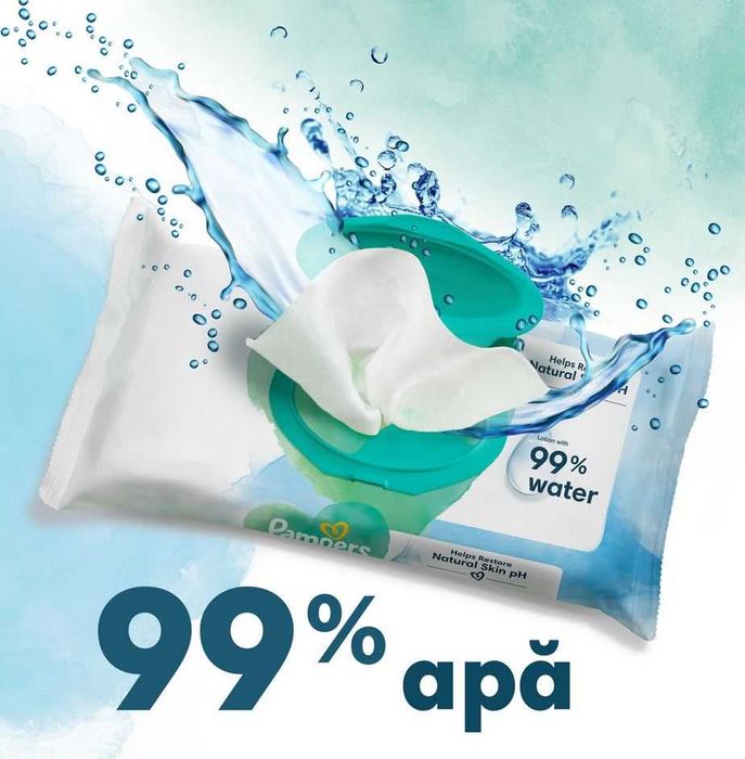 Servetele umede Pampers