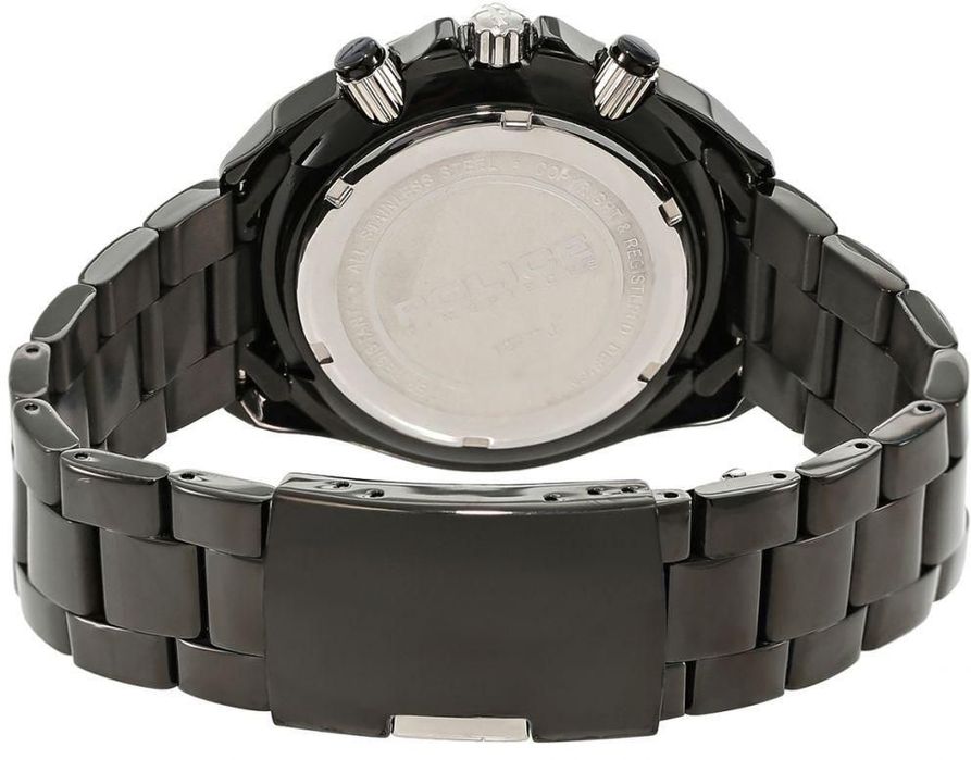 Подаръчен комплект портфейл с часовник POLICE мъжки черен