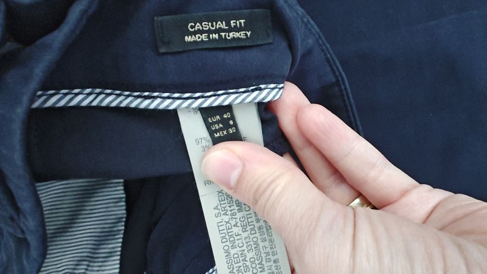 Pantaloni office Massimo Dutti