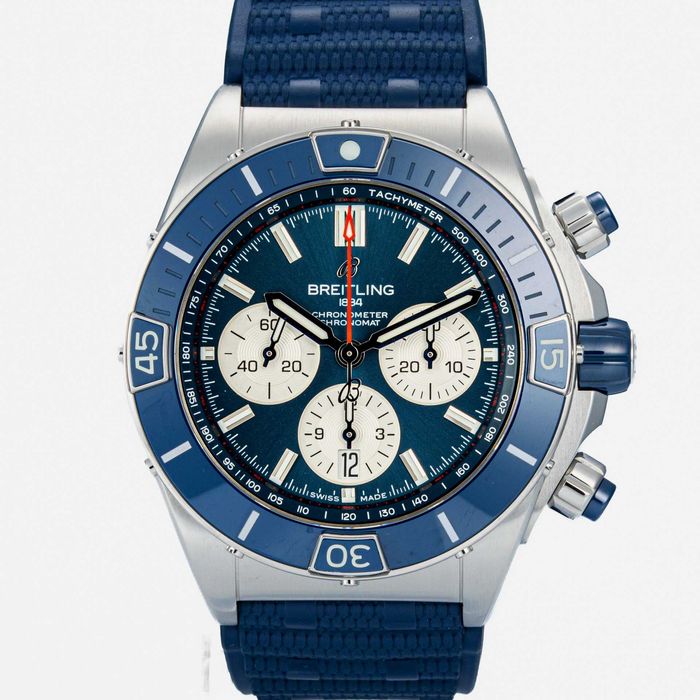 Breitling Super Chronomat B01 44mm Blue Dial AB0136161C1S1