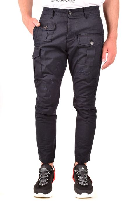 Pantaloni cargo Dsquared2 originali, antracit, marimea 46