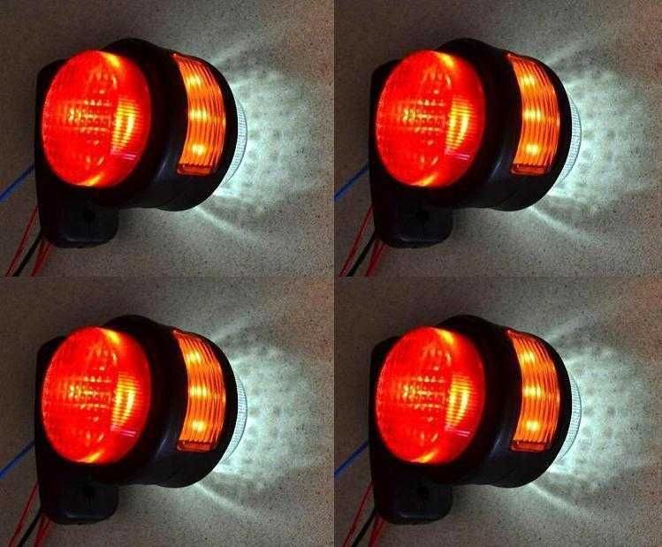 1 бр. ЛЕД LED рогчета габарити с 11 SMD за камион бус кола 12-24V