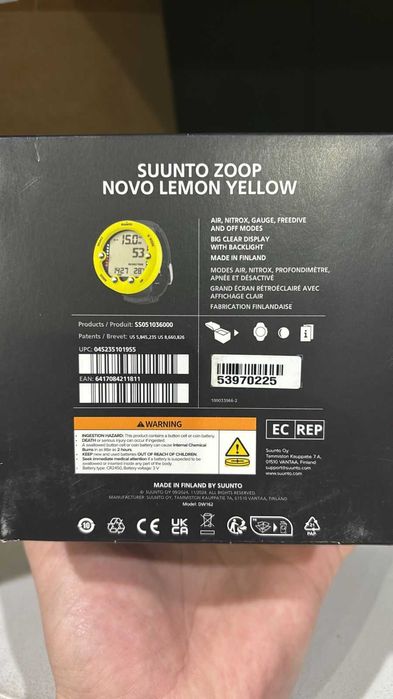 Дайв-часы Suunto Zoop Novo