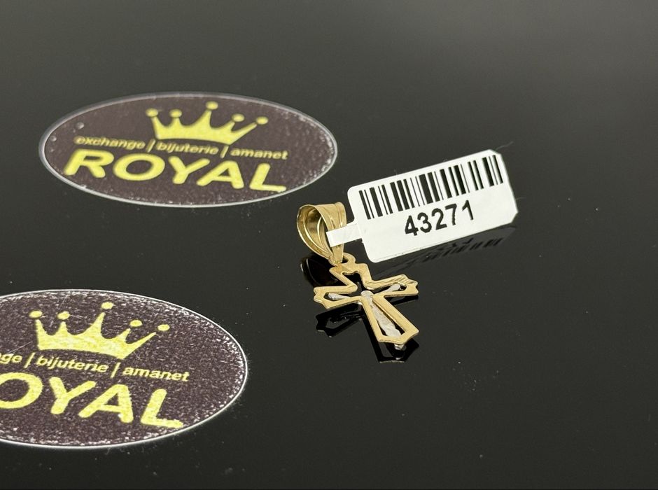 Bijuteria ROYAL : Pandantiv AUR 14K / 0.77 GR