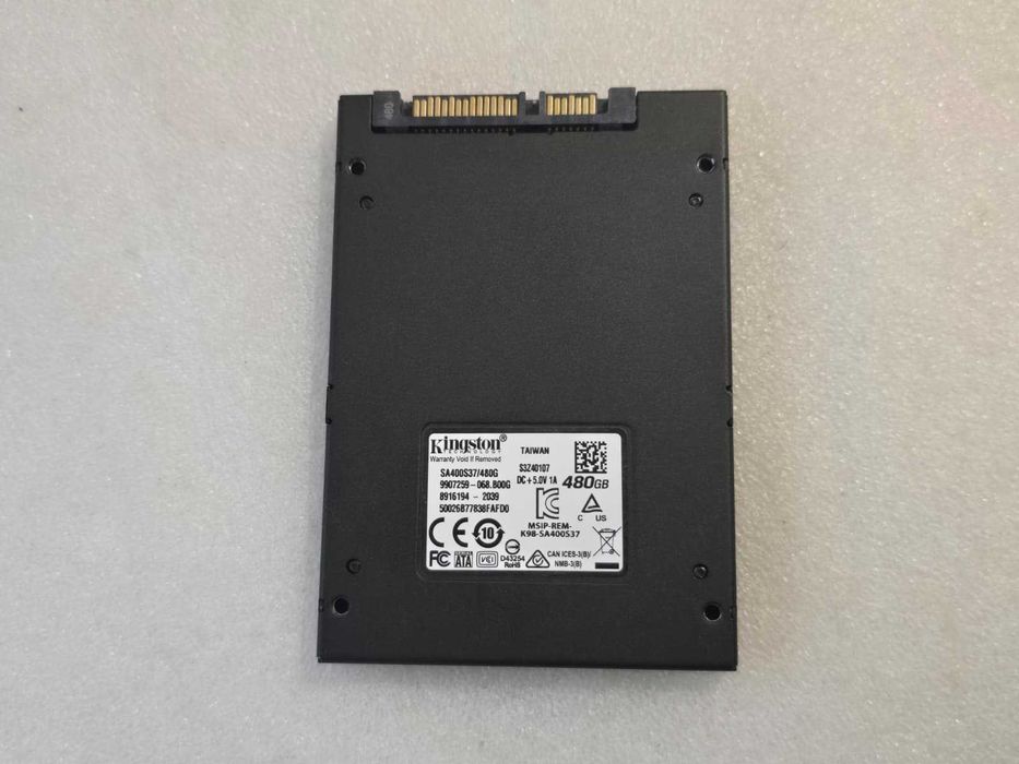 Solid-State Drive (SSD) KINGSTON A40 480GB SATA3, 2.5" SA400S37/480G00
