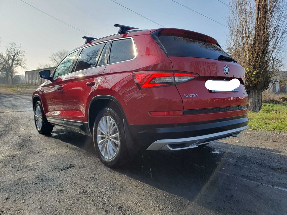 SKODA KODIAQ SCOUT 2019 2.0 TDI 4x4 7 locuri Roșu Metalizat