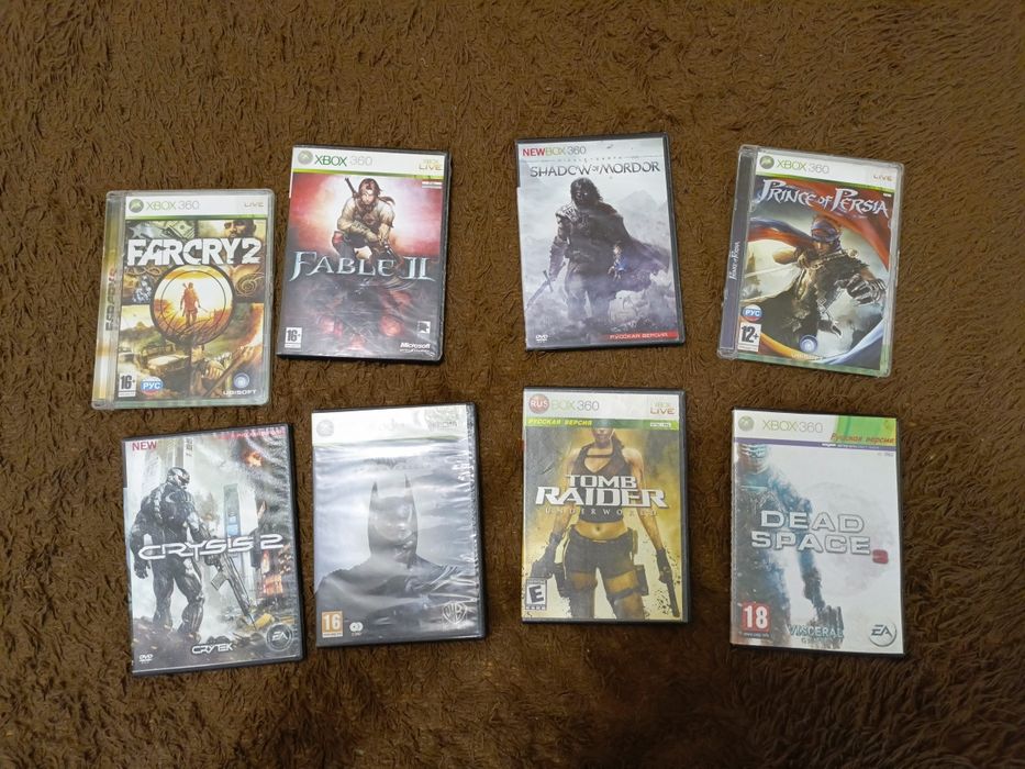 Диски XBOX 360 геймпад, всякая электроника