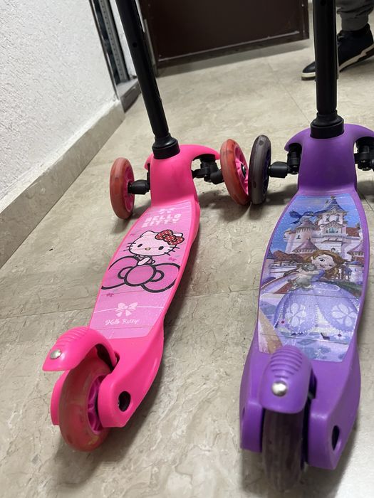 Самокаты для девочек на возраст 2-5 лет