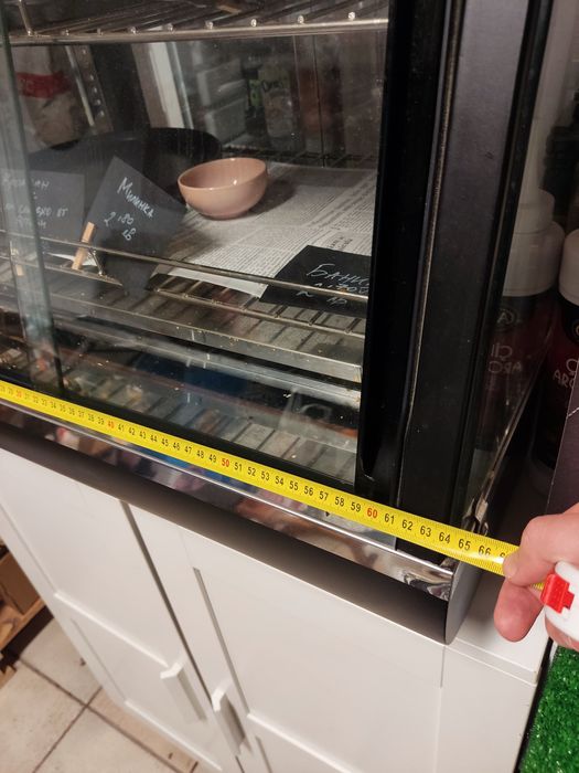 Търговска подгряваща витрина