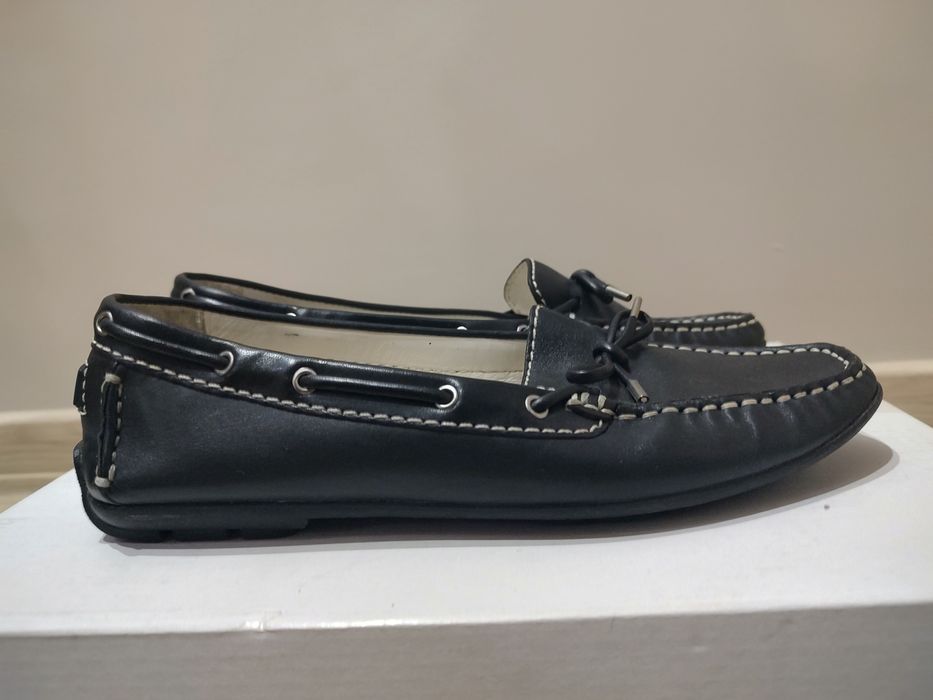 Дамски мокасини от естествена кожа