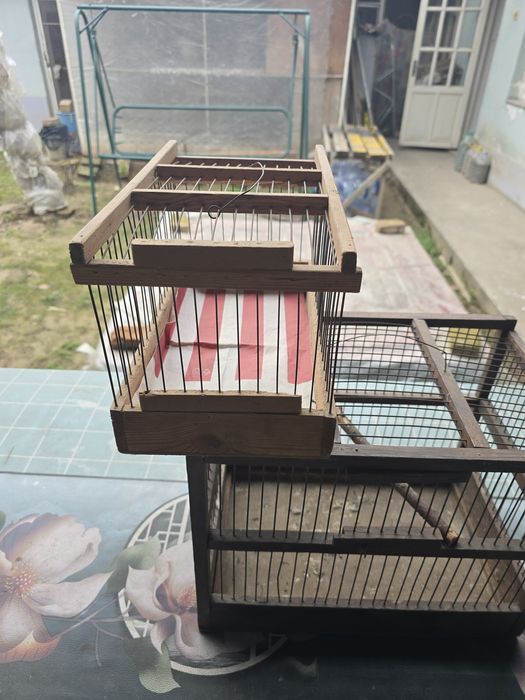 Клетка и переноска в отличном состоянии