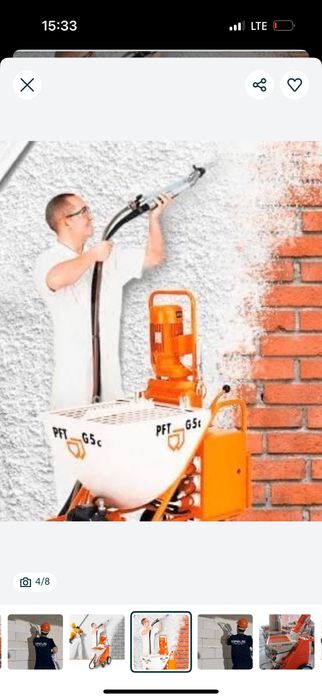 shtukaturka rotband suvoq aparatda, механизрованная  штукатурка сувок