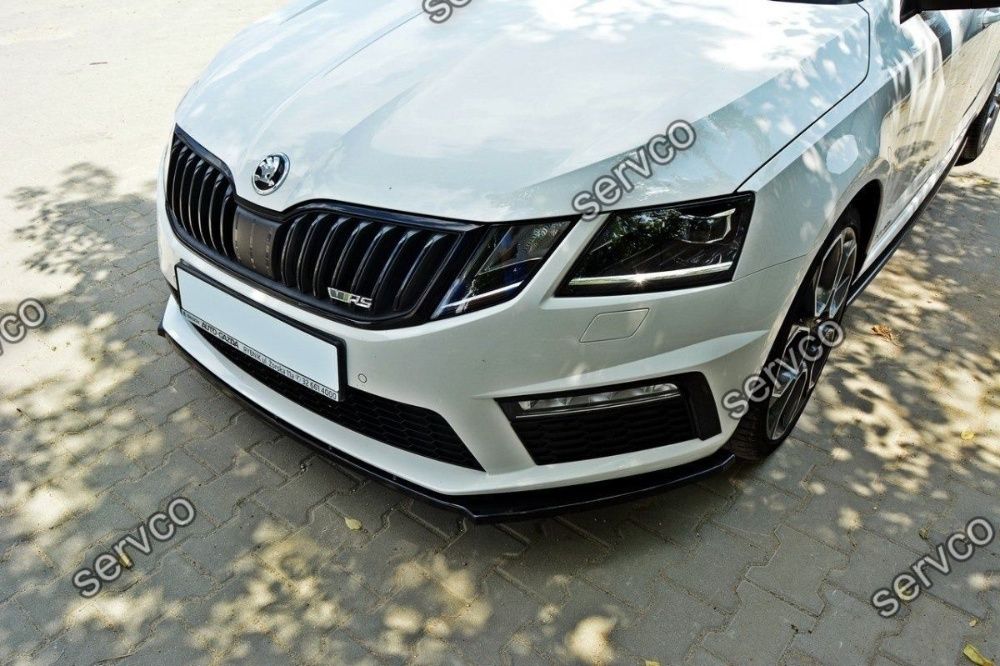 Prelungire bara fata Skoda Octavia MK3 RS 2013- v9 Maxton Design