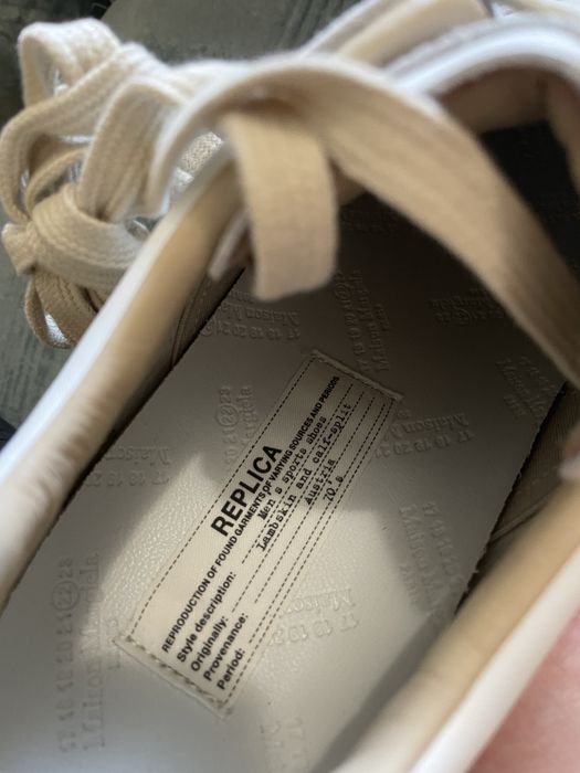 Maison Margiela - Replica Low-top leather sneakers