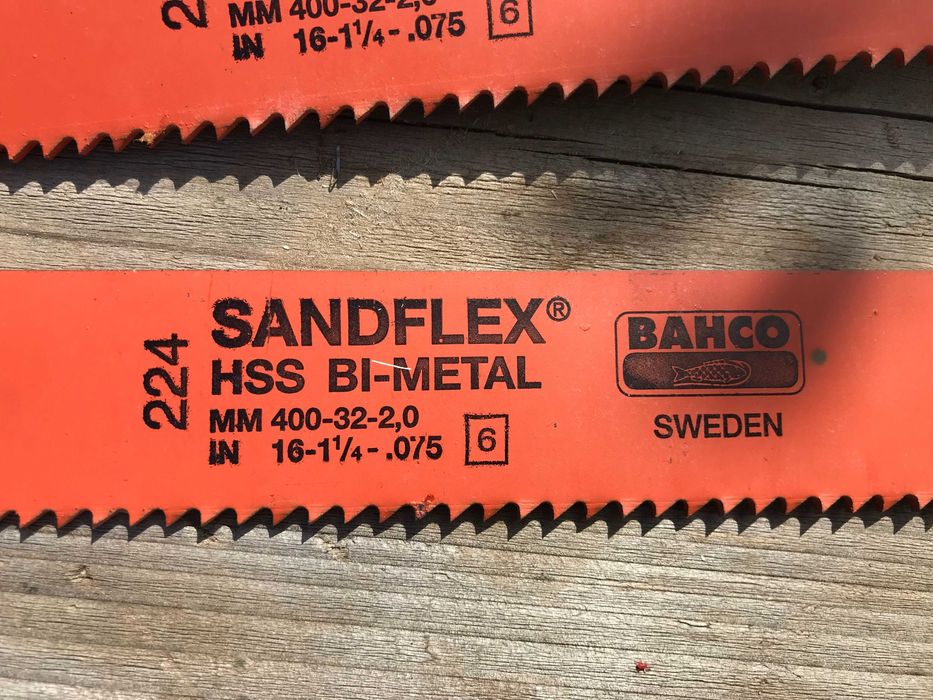 Panze Bahco HSS Sandflex