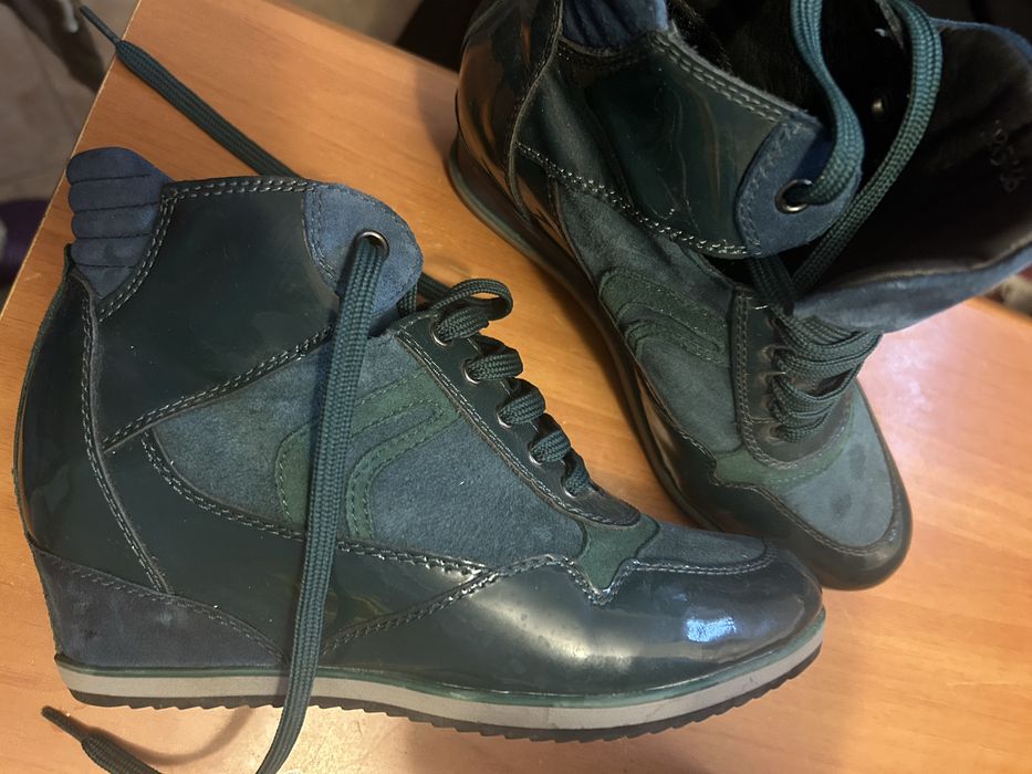 Ghete Geox, puele exterior-interior.