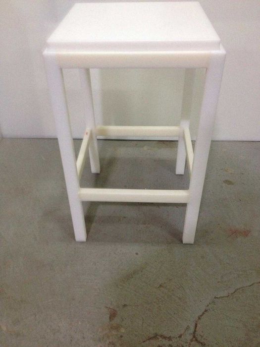 masa de lucru cu blat din polietilena, butuc transare